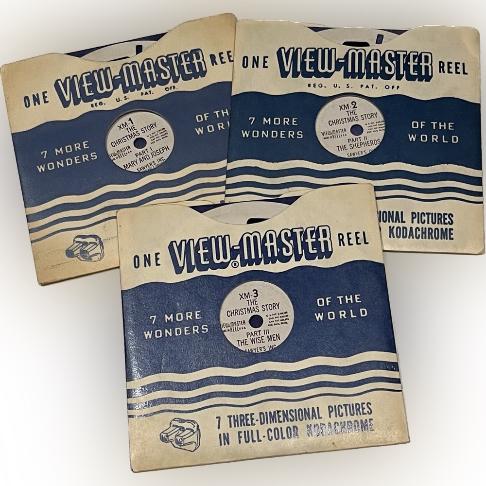 VIEW-MASTER “The Christmas Story” Reel Set.